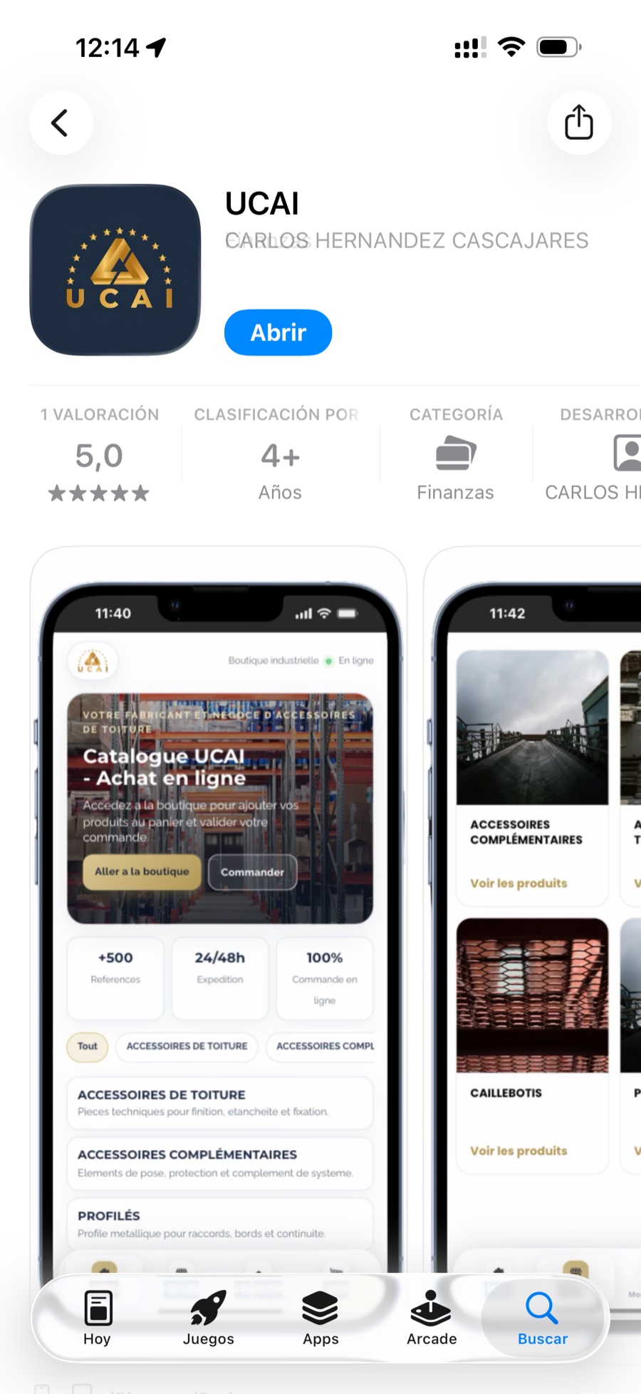 UCAI App — App · iOS y Android